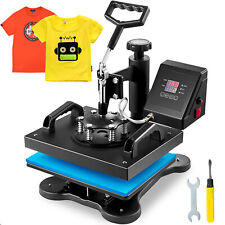 Digital Heat Press Machine T Shirt Sublimation Printer Transfer 12x10 Pressing