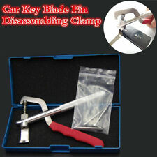 Universal Professional Car Key Blade Pin Disassembling Plier Lock Tools Set Kit