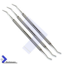 X3 Heidman Dental Composite Filling Spatula 3mm Double Ended Lab Instruments