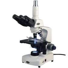 Amscope T340a Led 40x 1600x 3w Led Biological Trinocular Compound Microscope