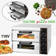 Multifunctional Electric Pizza Ovens Double Deck Toaster Bake Broiler Oven 3000w