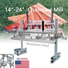 Portable Chainsaw Mill 14 24 Chain Saw Mill Aluminum Planking Lumber Us Ship