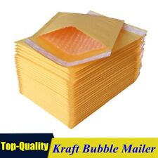 Kraft Bubble Mailers Padded Self Seal Shipping Bags Envelopes Multiple Sizes