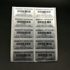 Tamper Proof Warranty Void Sticker Protection Labels Security Seal Serial Numbes