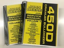 Service Manual For John Deere 450d Crawler Bulldozer Tm 1291 908 Pages