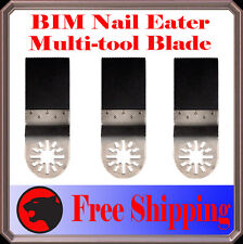 3 Pcs Nail Eater Oscillating Multitool For Ridgid Ryobi Jobmax Craftsman