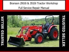 Branson 2910i Amp 3510i Tractor Full Service Workshop Repair Manual