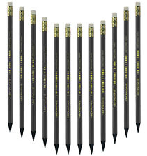 Hb 12 Pencils Bic Evolution Eraser Tip Office School Craft Art Drawing Pencils