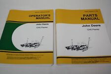 New Listingjohn Deere 1240 Planter Operators Manual And Parts Manual
