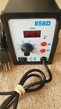858d Soldering Rework Station Iron Desoldering Hot Air Gun Tool With3 Nozzles