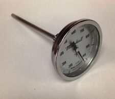 Industrial Stackfurnace Thermometer 200 1000f 3 Dial 6 Stem 12 Npt