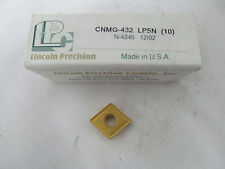 Lincoln Precision Cnmg 432 Lp5n Pack Of 10 Inserts