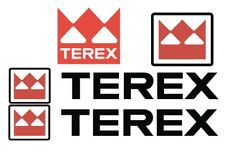 Terex Bucket Truck Decal Sticker Kit Set Boom Lift Emblem Extendo Scissor
