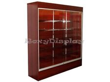 Wall Cherry Display Showcase Retail Store Fixture Withlights Knocked Down Wc6c