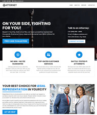 Personal Injury Solicitors Professionally Designed Local Business Website