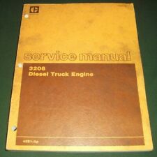 Cat Caterpillar 3208 Diesel Truck Engine Service Shop Repair Book Manual 40s