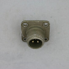 Vintage Amphenol Connector 2 Pin Male Circular Plug Milspec Ms3102a10sl 4p Usa