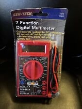 7 Function Digital Multimeter Voltmeter Voltage Tester Auto Electrical Brand New