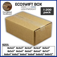 8 Corrugated Cardboard Boxes Shipping Supplies Mailing Moving Choose 15 Sizes
