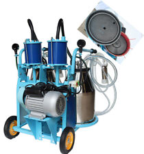110v Electric Piston Milking Machine For Farm Cows And Goat With Double Buckets