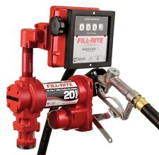 Fill Rite 12v Dc 20gpm Heavy Duty Fuel Transfer Pump With Mechanical Meter