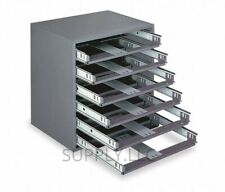 Steel Bin Shelving 6 Drawers Compartments Parts Fittings Nut Bolt Storage Garage
