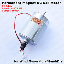 Permanent Magnet Dc 545 Motor Wind Generatorshanddiy Power High Mitsumi