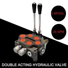 Hydraulic Spool Valve Log Splitter 34 Double Acting 2 Spool Tractors Loaders