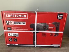 Brand New Craftsman V20 Hammer Drill Cordless Sds Rotary Tool Only Cmch233b
