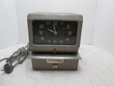 Vintage Stromberg 150 Punch Time Clock Recorder Mechanical Factory Parts Repair