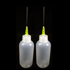 2 Needle Tip Bottle Liquid Flux Dispenser Oil Solvent Applicator Dropper 07 Oz