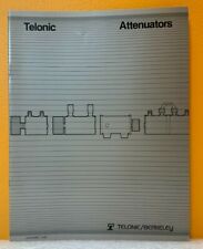 Telonic Berkeley 1986 Attenuators Catalog