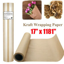 New Listing17 X 1181 Brown Kraft Paper Roll Shipping Wrapping Cushioning Void Fill