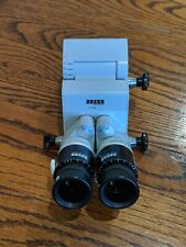 Carl Zeiss F170 T 0 60 Deg Inclinable Binocular With10x22b For Opmi Microscope