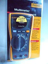 Ln Clean Fluke 115 True Rms Meter With Leads Multimeter In Package Calibrated