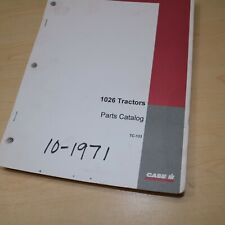 Case Ih International 1026 Tractor Parts Manual Book Spare Catalog Farm 1971