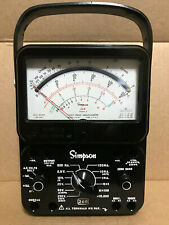 Simpson 260 Series 8 M Analog Volt Ohm Amp Meter Refurbished And Tested