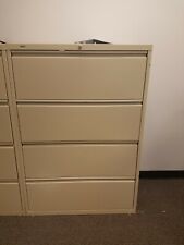 Premiera 4 Drawer Lateral File Cabinet 36w X 19d X 52 12h Color Beige