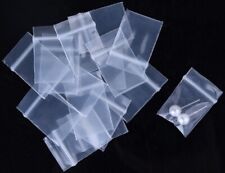100 2 X 2 Zip Seal Top Lock Bags Clear 2 Mil Plastic Reclosable Mini Baggies