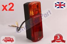 2 X Stoptail Indicator Rear Lamplights Fits Jcb 3cx 4cx Project Digger