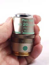 Nikon Plan Fluor Elwd 20x Ph1 Dm Phase Dci M Eclipse Microscope Objective