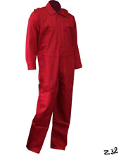 Chicago Protective Apparel 605 Frc R Xl Fr Cotton Coverall X Large Red Z32