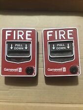 Fci Gamewell Ms95 Ss Alarm Pull Station Used Lot Of 2
