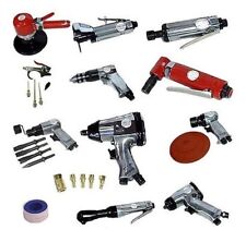 31 Pc Automotive Shop Pneumatic Steel Air Tool Drill Wrench Ratchet Bit Set Kit