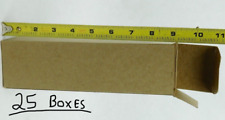 25 Pc 25 X 2 X 9 Reverse Tuck Mailer Cartons Kraft Folding Chipboard Box Hb