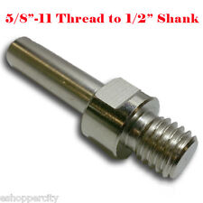 Core Drill Bit Adapter 58 11 Unc Thread Male To 12 Shank Diamond Power