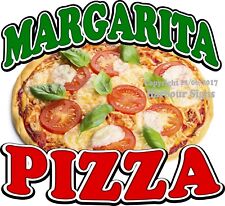 Margarita Pizza Decal Choose Your Size Food Truck Concession Sticker