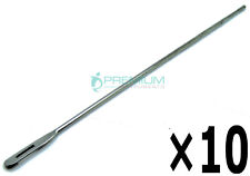 10 Pcs Eye Probe 6 Surgical Veterinary Stainless Steel Premium Instruments