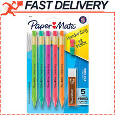 Handwriting Triangular Mechanical Pencil Set With Lead Amp Eraser 13 Mm 5 Count