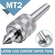 Mt2 Live Center Morse Taper 2mt Triple Bearing Spindle Lathe Milling Cnc Chuck